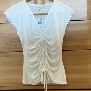 Max Studio gauze top